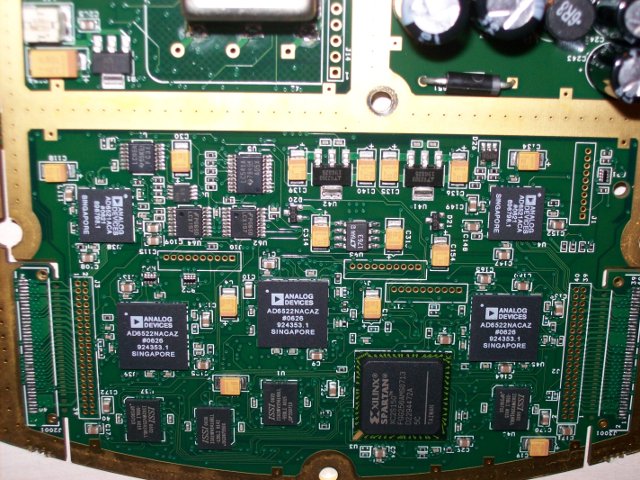 nanoBTS 139 - PCB closeup and digital baseband [small]